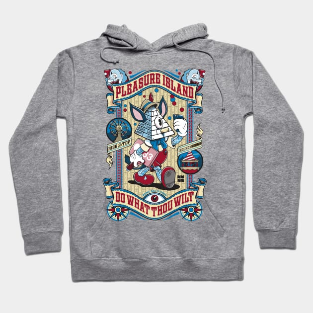 Pleasure Island - Occult Pinocchio (Light) Hoodie by Nemons